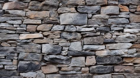 Fondo Piedra Salvaje Que Pone Una Textura Exquisita De Un Muro De