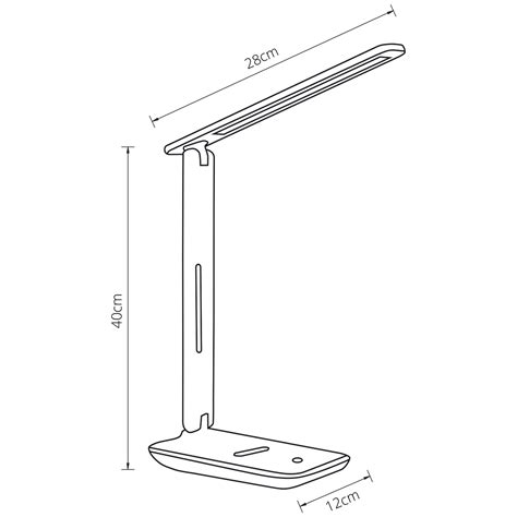 LAMPARA LED DE ESCRITORIO PLEGABLE RECARGABLE JTLAMP119 Jtech