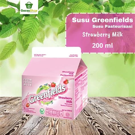 Greenfields Susu Pasteurisasi Ml Gacasshop