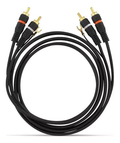 Kit De Cables Rca Conector Chapado En Oro De Metros Mercadolibre