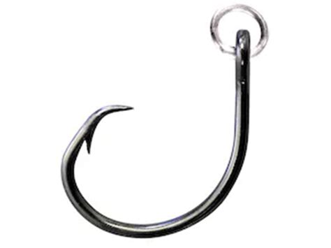 Mustad Ringed Demon Offset Circle X Strong Black Nickel Hook Model