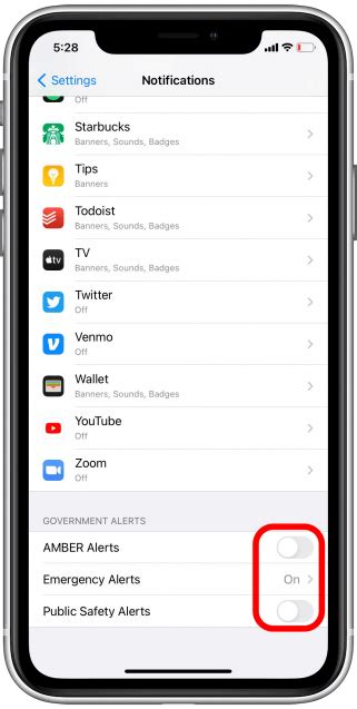 How To Turn Off Emergency Alerts On Iphone