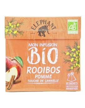 Elephant Plantes Infusion Rooibos Pomme Et Cannelle Par Ki