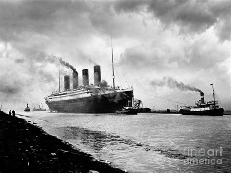 The Titanic Being Towed Photograph By Jon Neidert Pixels