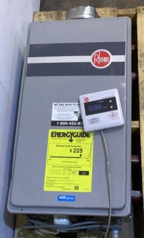 Rheem Tankless Water Heater Rtg 84dvln 1 Live And Online Auctions On