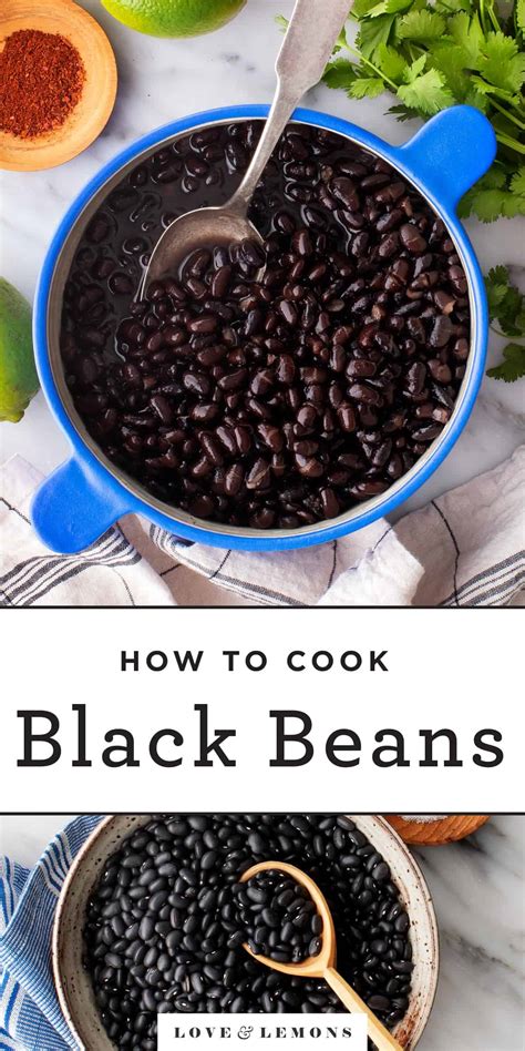 How to Cook Black Beans Recipe - Love and Lemons