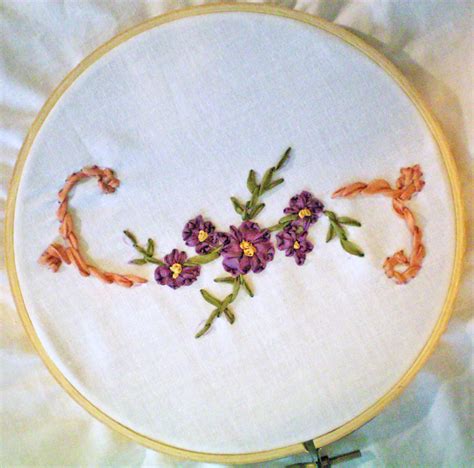 The Art Of Silk Ribbon Embroidery Part I Yesterday S Thimble