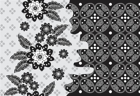 Motif Batik Indonesia 42673837 Vector Art At Vecteezy