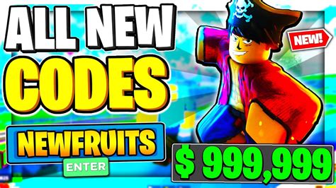 All New Secret Codes In Blox Fruits Roblox Blox Fruits All Codes