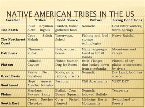 Native American Tribes In Us