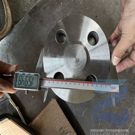 Asme B165 Dn150 150 Blind Flange Shanghai Zhucheng Pipe Fittings