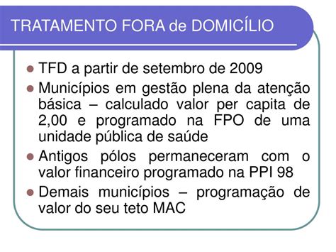 PPT TRATAMENTO FORA de DOMICÍLIO PowerPoint Presentation free