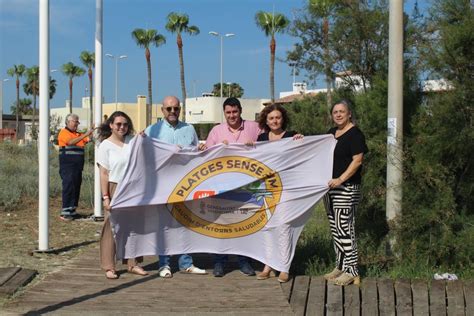 Nules Iza La Bandera Azul De La Playa Les Marines Ayuntamiento De Nules