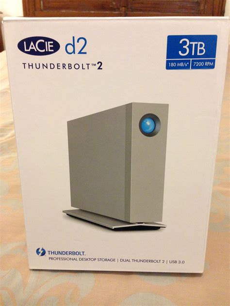 D Thunderbolt Usb Lacie D Thunderbolt Usb Audiofanzine