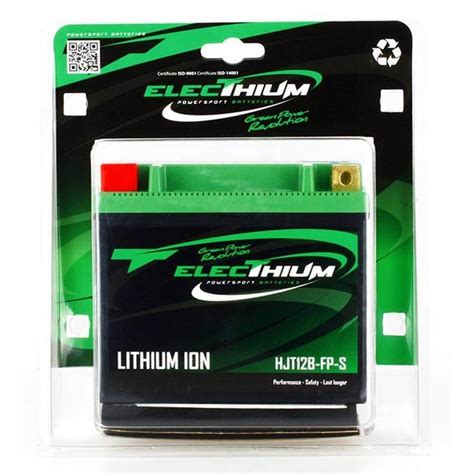 Batterie Lithium Ion YT12B BS YT14B BS Electhium Moto Pas Cher EMP