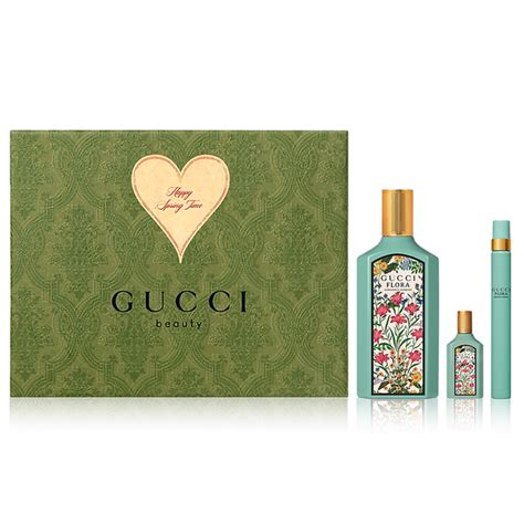 Gucci Flora Gorgeous Jasmine 100ml Edp 3pc T Set Perfume Nz