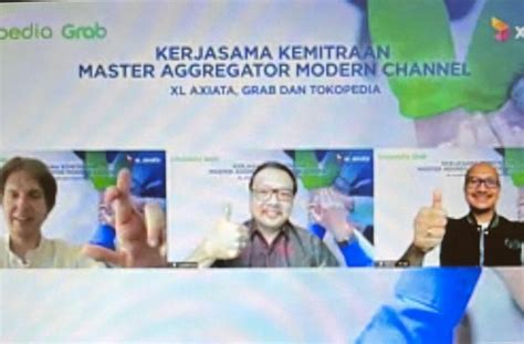 Tingkatkan Layanan Xl Axiata Kerja Sama Dengan Grab Dan Tokopedia