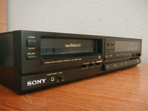 Sony Super Betamax Hi Fi Model Sl Hf360