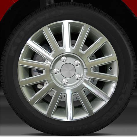 17x7 Factory Wheel Sparkle Silver Machined For 2003 2005 Lincoln Town