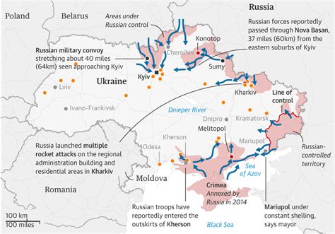 Russian Invasion Of Ukraine Putin Declares War Kills Civilians