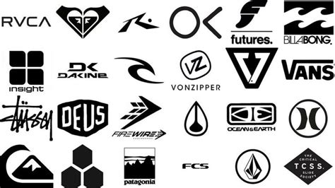 A list of the best surf brands, including their logos, links to their ...