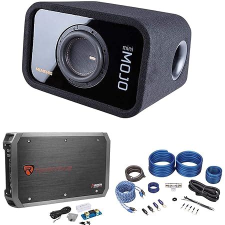 Amazon Memphis Audio Mjme D Dual W Mojo Loaded Ohm Car