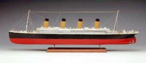 RMS Titanic Wooden Model Ship Kit RMS Titanic Wood Model Kit