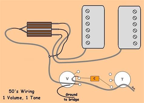 Please Help On 50s Wiring 1 Master Volume 1 Master Tone Slash Aph Alnico 2 Pro Set My Les