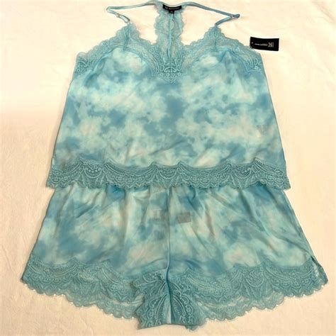 Inc International Concepts Intimates And Sleepwear Inc Intimates 2piece Tie Dye Lash Lace