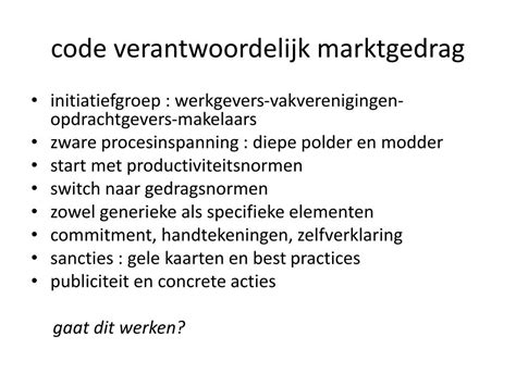 PPT De Grenzen Van Marktwerking Kanttekeningen Vanuit Sociaal