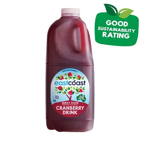 Pure Cranberry Juice Drink Eastcoast Beverages