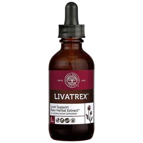 Livatrex Liver Support Raw Herbal Extract Билкова смес за черния дроб