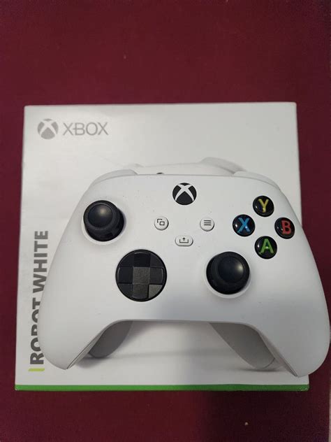 Controle Sem Fio Xbox Series Branco Qas Microsoft Na Caixa E