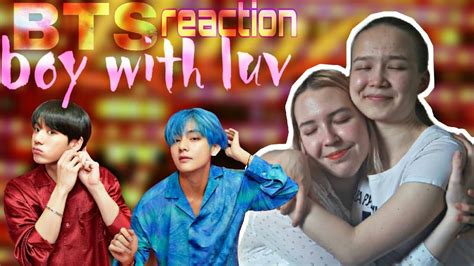 REACTION BTS 방탄소년단 Boy With Luv feat Halsey Official MV РЕАКЦИЯ