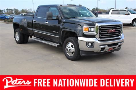 Pre Owned 2015 Gmc Sierra 3500hd Slt 4d Crew Cab In Longview 20c117a