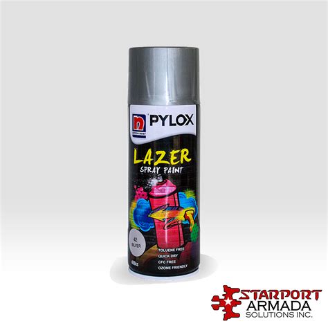 Nippon Paint Pylox Lazer Spray Paint Metallic Color 121 400cc