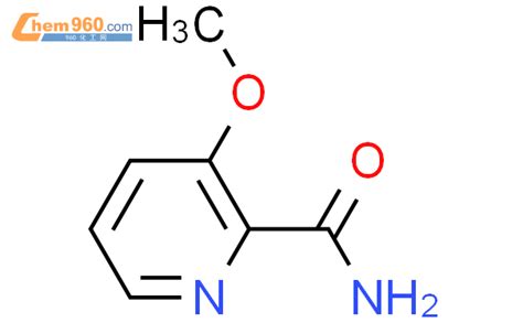 24059 85 6 2 Pyridinecarboxamide 3 methoxy 化学式结构式分子式molsmiles 960化工网