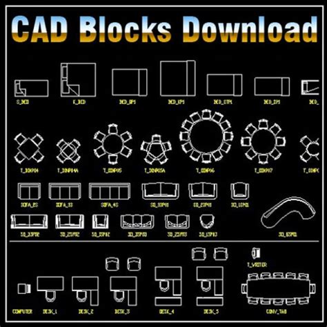 Autocad Furniture Symbols Free Download Learnxeno