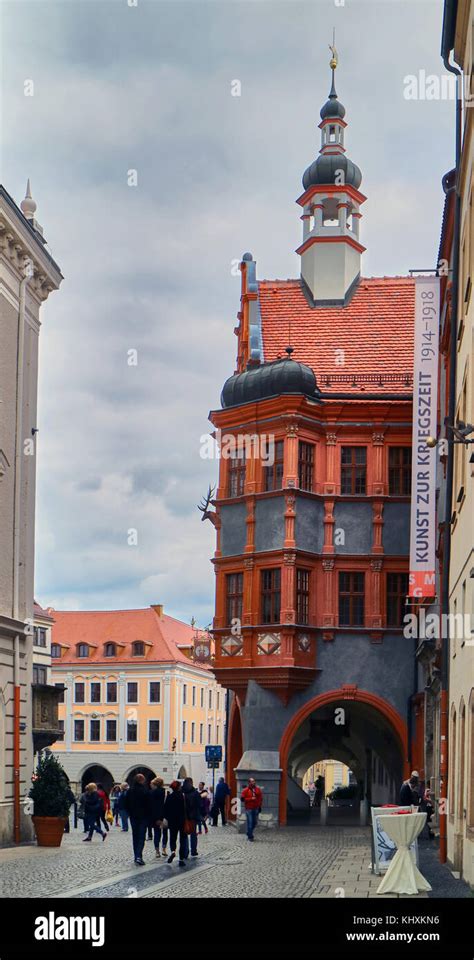 Europe Germany Saxony G Rlitz The Old Town The Sch Nhof A Civil