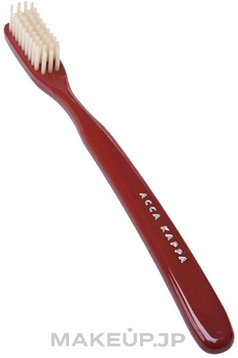 Acca Kappa Vintage Collection Medium Pure Bristle Toothbrush Red