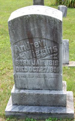 Andrew Wiggins M Morial Find A Grave