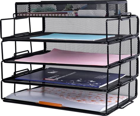 Exerz Stackable Paper Sorters Pcs With An Accessory Organiser Tiers