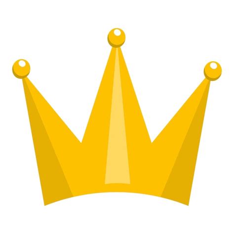 Premium Vector Golden Crown Icon Vector Illustration