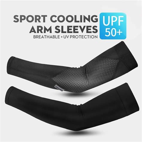 Supfire Uv Protection Cooling Sport Arm Sleeves Unisex Handsock Sarung Tanggan Penyejukan