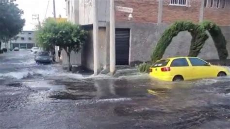 Video As Se Vivi La Mega Fuga De Agua En La Cdmx Colapsa La Gam Y