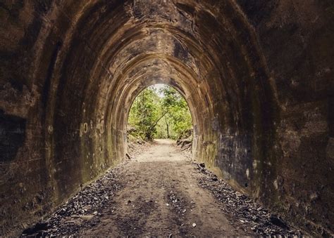 Historic Railway Tunnel Built In 1890 Australia