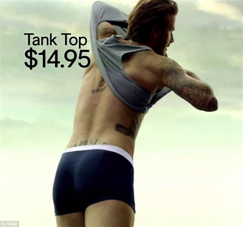 David Beckham Ends Up Naked In Gratuitous Super Bowl Advert For H M