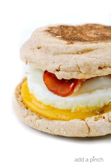 Homemade Egg Mcmuffin Recipe Add A Pinch