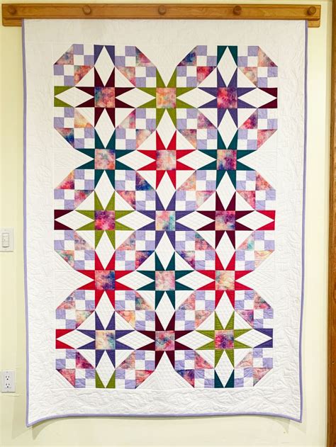 Roundabout Stars Signature Eleanor Burns Pattern Star Quilt