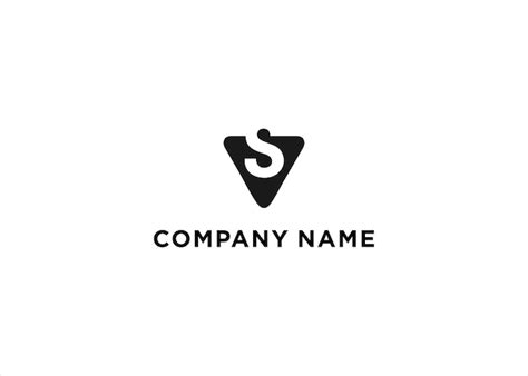 Premium Vector Initial Sv Letter Logo Design Vector Monogram Icon